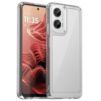Szilikon telefonvédő (ütésállóság, átlátszó hátlap) ÁTLÁTSZÓ Motorola Moto G35 5G kép