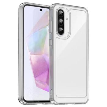 Szilikon telefonvédő (ütésállóság, átlátszó hátlap) ÁTLÁTSZÓ Samsung Galaxy A36 5G (SM-A366) kép