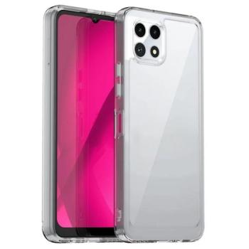 Szilikon telefonvédő (ütésállóság, átlátszó hátlap) ÁTLÁTSZÓ T Phone 2 5G kép