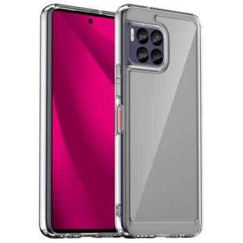 Szilikon telefonvédő (ütésállóság, átlátszó hátlap) ÁTLÁTSZÓ T Phone 2 Pro 5G kép