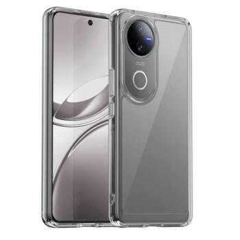 Szilikon telefonvédő (ütésállóság, átlátszó hátlap) ÁTLÁTSZÓ Vivo V50 kép