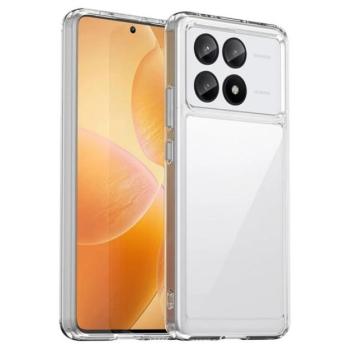 Szilikon telefonvédő (ütésállóság, átlátszó hátlap) ÁTLÁTSZÓ Xiaomi Poco X6 Pro 5G kép