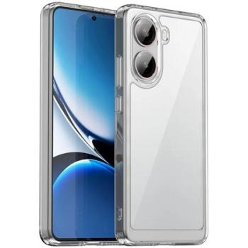 Szilikon telefonvédő (ütésállóság, átlátszó hátlap) ÁTLÁTSZÓ Xiaomi Poco X7 Pro kép