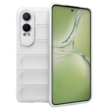 Szilikon telefonvédő (ütésállóság, kameravédő, 3D) FEHÉR OnePlus Nord CE 4 Lite 5G kép