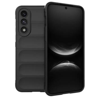 Szilikon telefonvédő (ütésállóság, kameravédő, 3D) FEKETE OnePlus Nord 5 kép