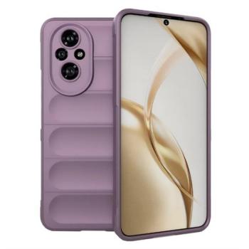 Szilikon telefonvédő (ütésállóság, kameravédő, 3D) LILA Honor 200 kép