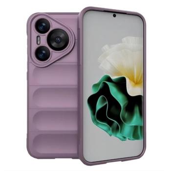 Szilikon telefonvédő (ütésállóság, kameravédő, 3D) LILA Huawei Pura 70 kép