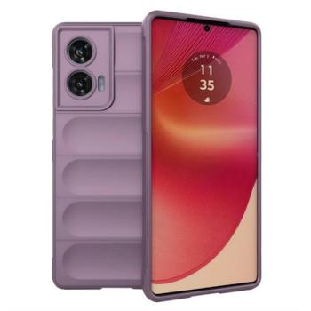 Szilikon telefonvédő (ütésállóság, kameravédő, 3D) LILA Motorola Edge 50 Fusion 5G kép