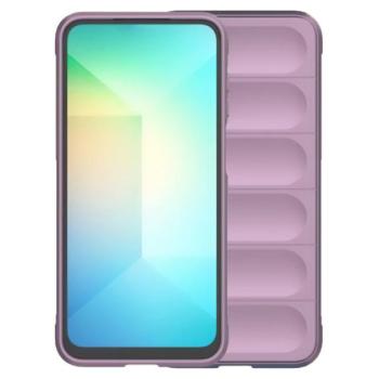 Szilikon telefonvédő (ütésállóság, kameravédő, 3D) LILA Samsung Galaxy S23 FE (SM-S711) kép