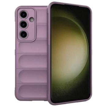 Szilikon telefonvédő (ütésállóság, kameravédő, 3D) LILA Samsung Galaxy S24 FE (SM-S721) kép