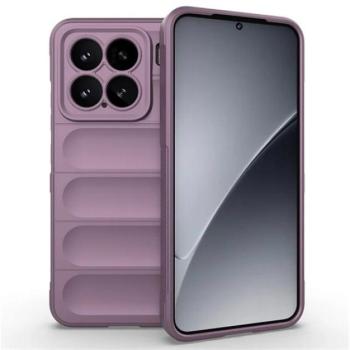 Szilikon telefonvédő (ütésállóság, kameravédő, 3D) LILA Xiaomi 15 kép