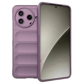 Szilikon telefonvédő (ütésállóság, kameravédő, 3D) LILA Xiaomi Poco F7 Pro kép