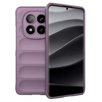 Szilikon telefonvédő (ütésállóság, kameravédő, 3D) LILA Xiaomi Redmi Note 14 Pro Plus 5G kép