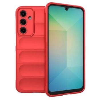 Szilikon telefonvédő (ütésállóság, kameravédő, 3D) PIROS Samsung Galaxy A26 5G (SM-A266) kép