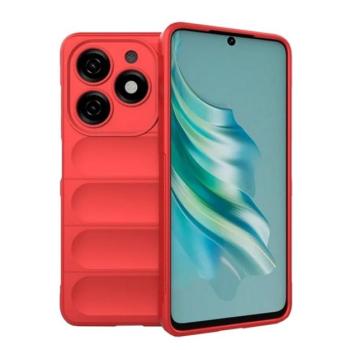 Szilikon telefonvédő (ütésállóság, kameravédő, 3D) PIROS Tecno Spark 20 kép