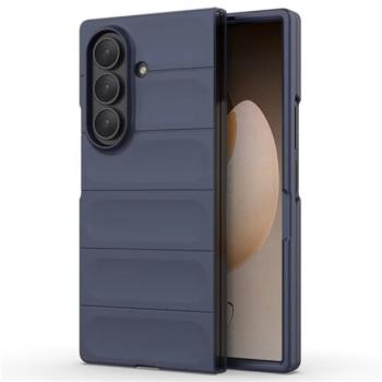 Szilikon telefonvédő (ütésállóság, kameravédő, 3D) SÖTÉTKÉK Samsung Galaxy Z Fold7 (SM-F966) kép