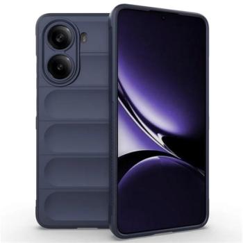 Szilikon telefonvédő (ütésállóság, kameravédő, 3D) SÖTÉTKÉK Xiaomi Poco X7 Pro kép