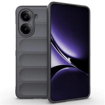 Szilikon telefonvédő (ütésállóság, kameravédő, 3D) SÖTÉTSZÜRKE Xiaomi Poco X7 Pro kép