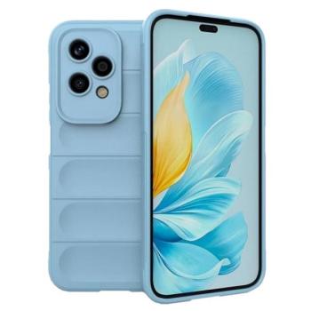 Szilikon telefonvédő (ütésállóság, kameravédő, 3D) VILÁGOSKÉK Honor 200 Lite kép