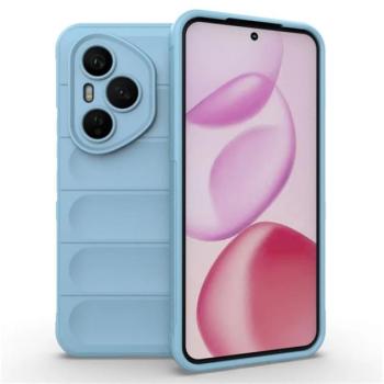 Szilikon telefonvédő (ütésállóság, kameravédő, 3D) VILÁGOSKÉK Honor 400 Pro kép