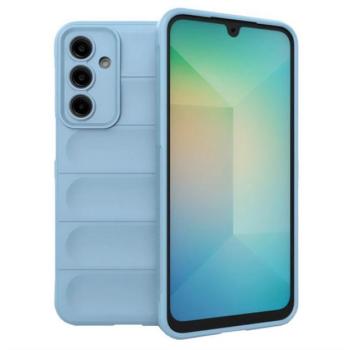 Szilikon telefonvédő (ütésállóság, kameravédő, 3D) VILÁGOSKÉK Samsung Galaxy A36 5G (SM-A366) kép