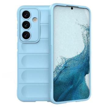 Szilikon telefonvédő (ütésállóság, kameravédő, 3D) VILÁGOSKÉK Samsung Galaxy S24 Plus (SM-S926) kép
