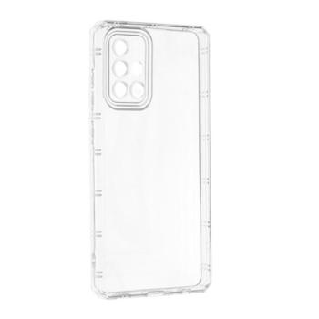 Szilikon telefonvédő (ütésállóság, légpárnás keret) ÁTLÁTSZÓ Samsung Galaxy A51 (SM-A515F) kép