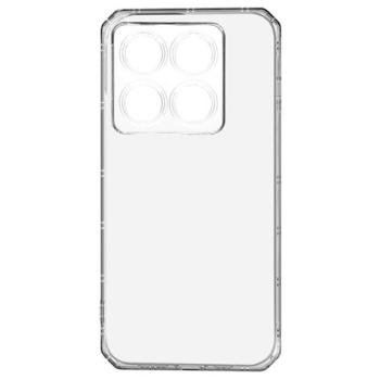 Szilikon telefonvédő (ütésállóság, légpárnás keret) ÁTLÁTSZÓ Xiaomi 14T kép
