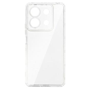 Szilikon telefonvédő (ütésállóság, légpárnás keret) ÁTLÁTSZÓ Xiaomi Poco X6 5G, Redmi Note 13 Pro 5G kép