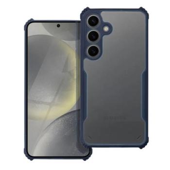 Szilikon telefonvédő (ütésállóság, légpárnás sarok, akril hátlap, kameravédő) SÖTÉTKÉK Samsung Galaxy A25 5G (SM-A256) kép