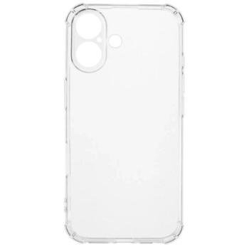 Szilikon telefonvédő (ütésállóság, légpárnás sarok) ÁTLÁTSZÓ Apple iPhone 16 Plus kép