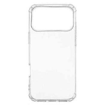 Szilikon telefonvédő (ütésállóság, légpárnás sarok) ÁTLÁTSZÓ Apple iPhone 17 Pro Max kép