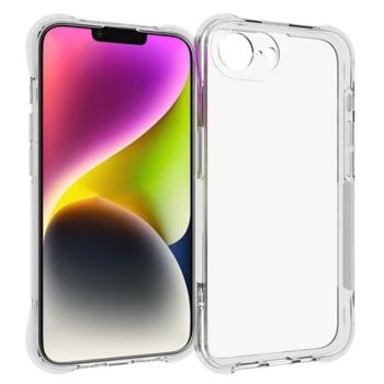 Szilikon telefonvédő (ütésállóság, légpárnás sarok) ÁTLÁTSZÓ Apple iPhone SE 4 (2025) kép