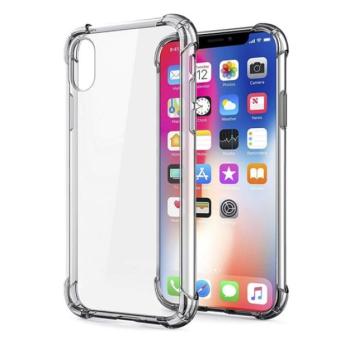 Szilikon telefonvédő (ütésállóság, légpárnás sarok) ÁTLÁTSZÓ Apple iPhone XS 5.8, iPhone X 5.8 kép