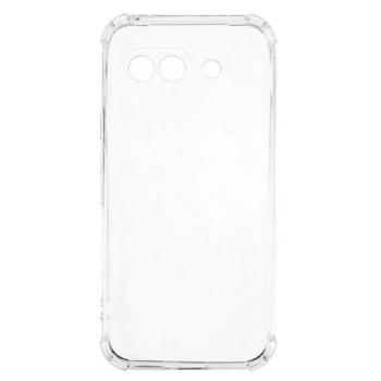 Szilikon telefonvédő (ütésállóság, légpárnás sarok) ÁTLÁTSZÓ Google Pixel 9a kép