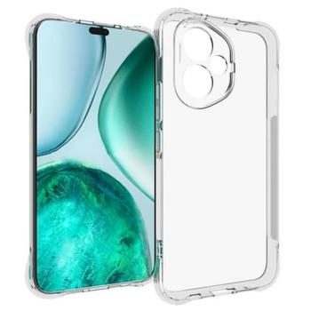 Szilikon telefonvédő (ütésállóság, légpárnás sarok) ÁTLÁTSZÓ Honor 400 kép