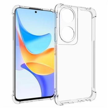 Szilikon telefonvédő (ütésállóság, légpárnás sarok) ÁTLÁTSZÓ Honor X7b kép