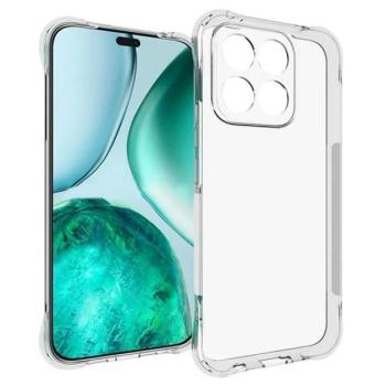 Szilikon telefonvédő (ütésállóság, légpárnás sarok) ÁTLÁTSZÓ Honor X8c kép