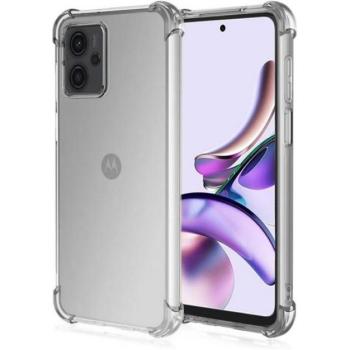 Szilikon telefonvédő (ütésállóság, légpárnás sarok) ÁTLÁTSZÓ Motorola Moto G35 5G kép