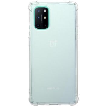 Szilikon telefonvédő (ütésállóság, légpárnás sarok) ÁTLÁTSZÓ OnePlus 8T kép