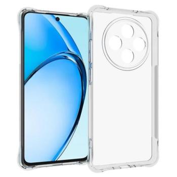 Szilikon telefonvédő (ütésállóság, légpárnás sarok) ÁTLÁTSZÓ Oppo Reno 12 FS 5G kép