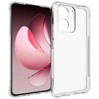 Szilikon telefonvédő (ütésállóság, légpárnás sarok) ÁTLÁTSZÓ Oppo Reno 13 F 5G kép