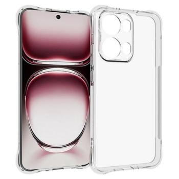 Szilikon telefonvédő (ütésállóság, légpárnás sarok) ÁTLÁTSZÓ Oppo Reno 13 Pro kép