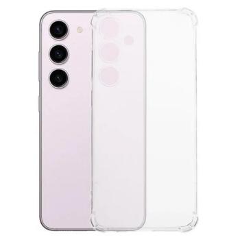 Szilikon telefonvédő (ütésállóság, légpárnás sarok) ÁTLÁTSZÓ Samsung Galaxy S24 (SM-S921) kép