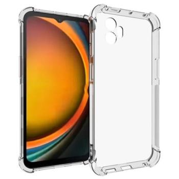 Szilikon telefonvédő (ütésállóság, légpárnás sarok) ÁTLÁTSZÓ Samsung Galaxy Xcover 7 Pro (SM-G766) kép