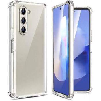Szilikon telefonvédő (ütésállóság, légpárnás sarok) ÁTLÁTSZÓ Samsung Galaxy Z Fold7 (SM-F966) kép