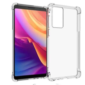 Szilikon telefonvédő (ütésállóság, légpárnás sarok) ÁTLÁTSZÓ TCL 501 kép