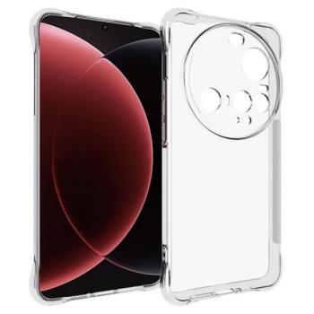 Szilikon telefonvédő (ütésállóság, légpárnás sarok) ÁTLÁTSZÓ Xiaomi 15 Ultra kép