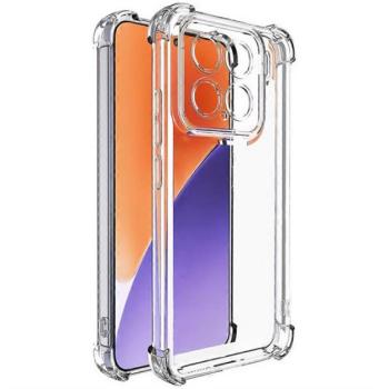 Szilikon telefonvédő (ütésállóság, légpárnás sarok) ÁTLÁTSZÓ Xiaomi 15 kép