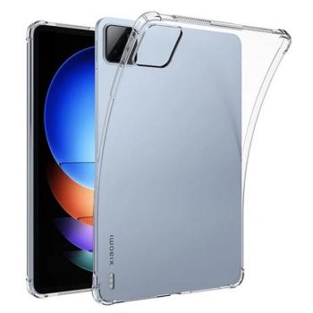 Szilikon telefonvédő (ütésállóság, légpárnás sarok) ÁTLÁTSZÓ Xiaomi Pad 6S Pro kép